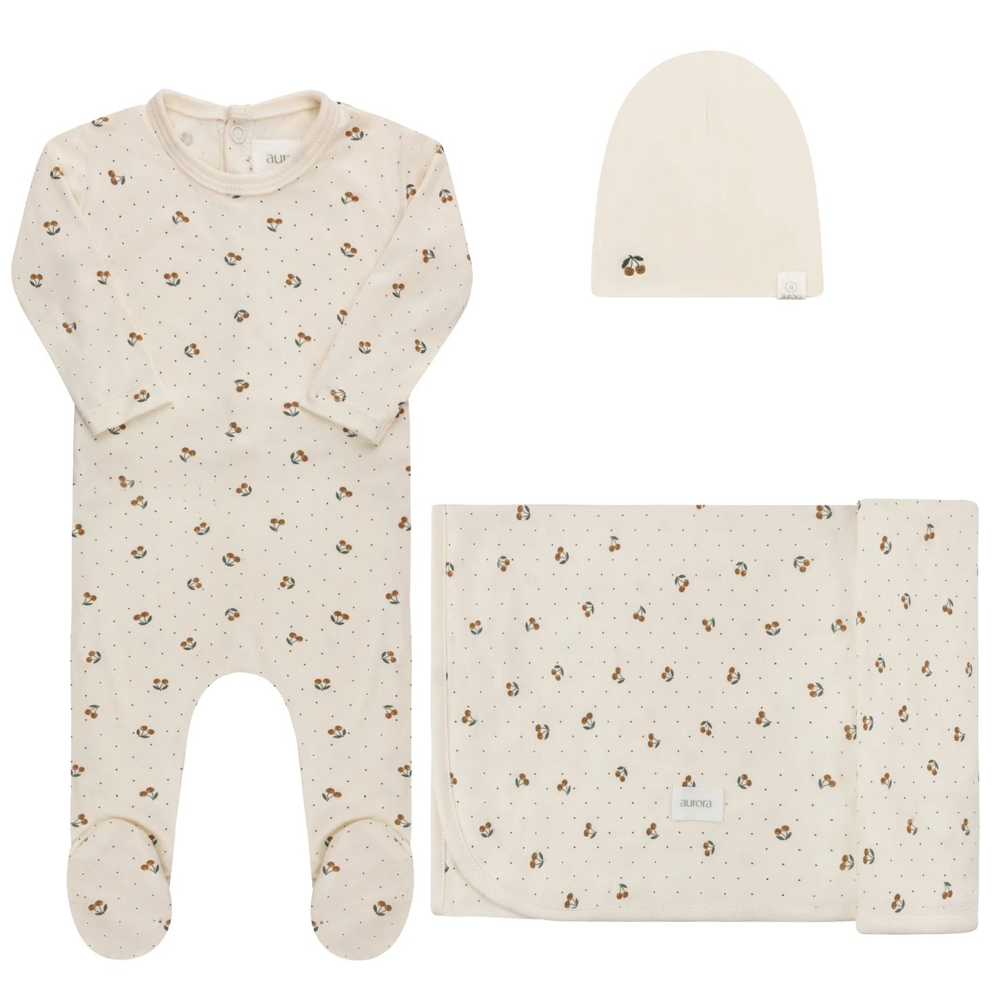 Aurora Modal Cherry Print Take Me Home Set