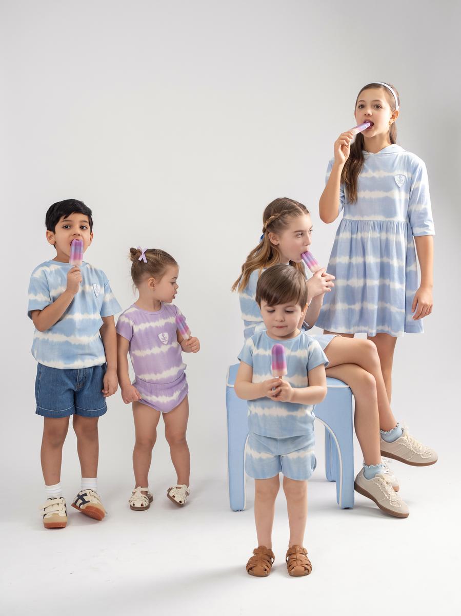 Teela Tie Dye Baby Set