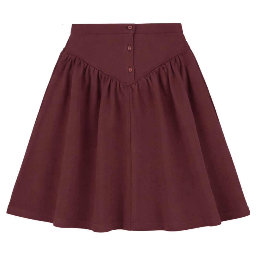 Bondoux Sherpa Embroidery Skirt