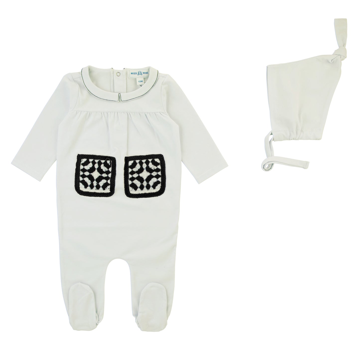 Miss Mini Patch Stretchie & Hat