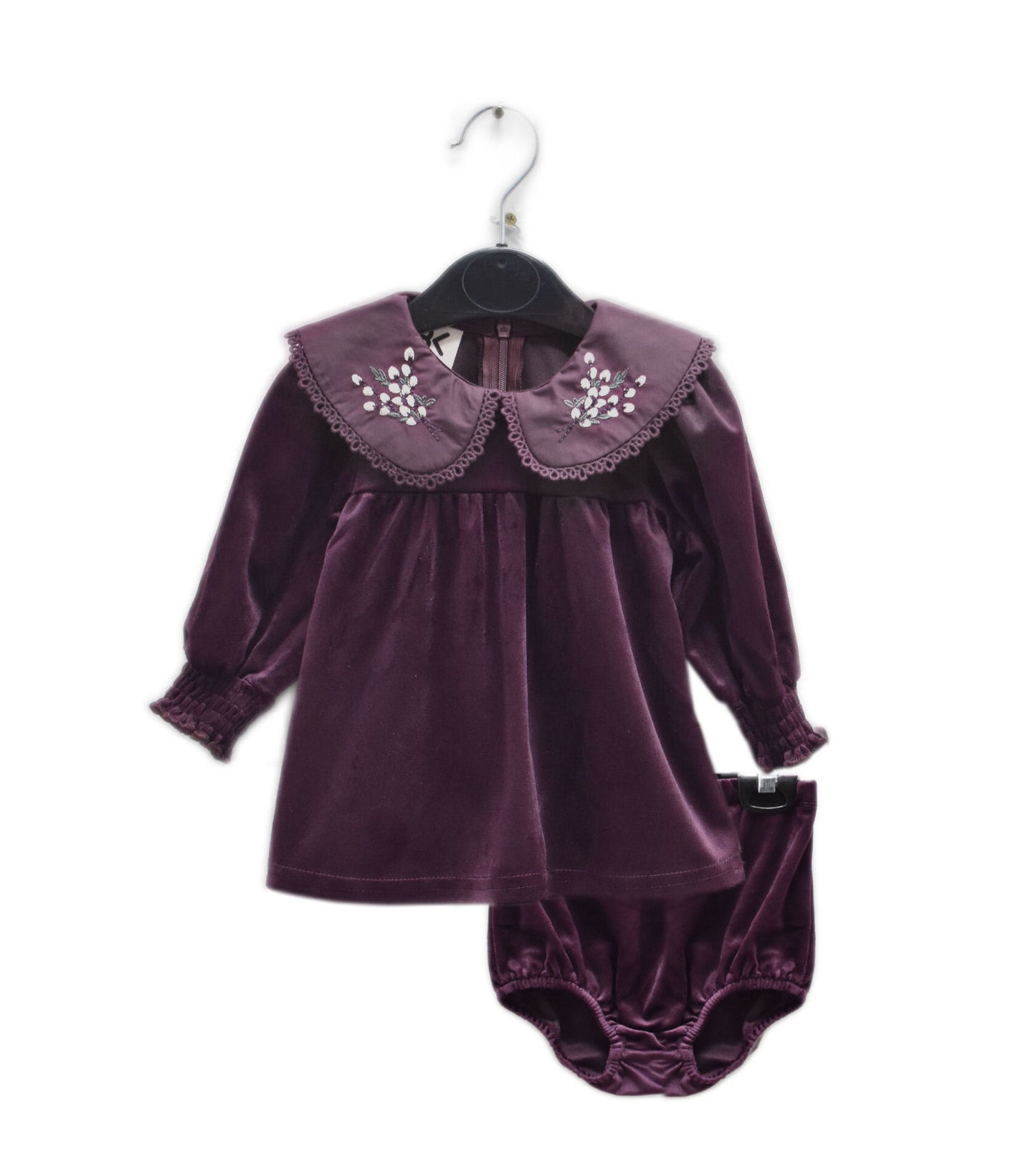 Buckingham Plum Baby Set