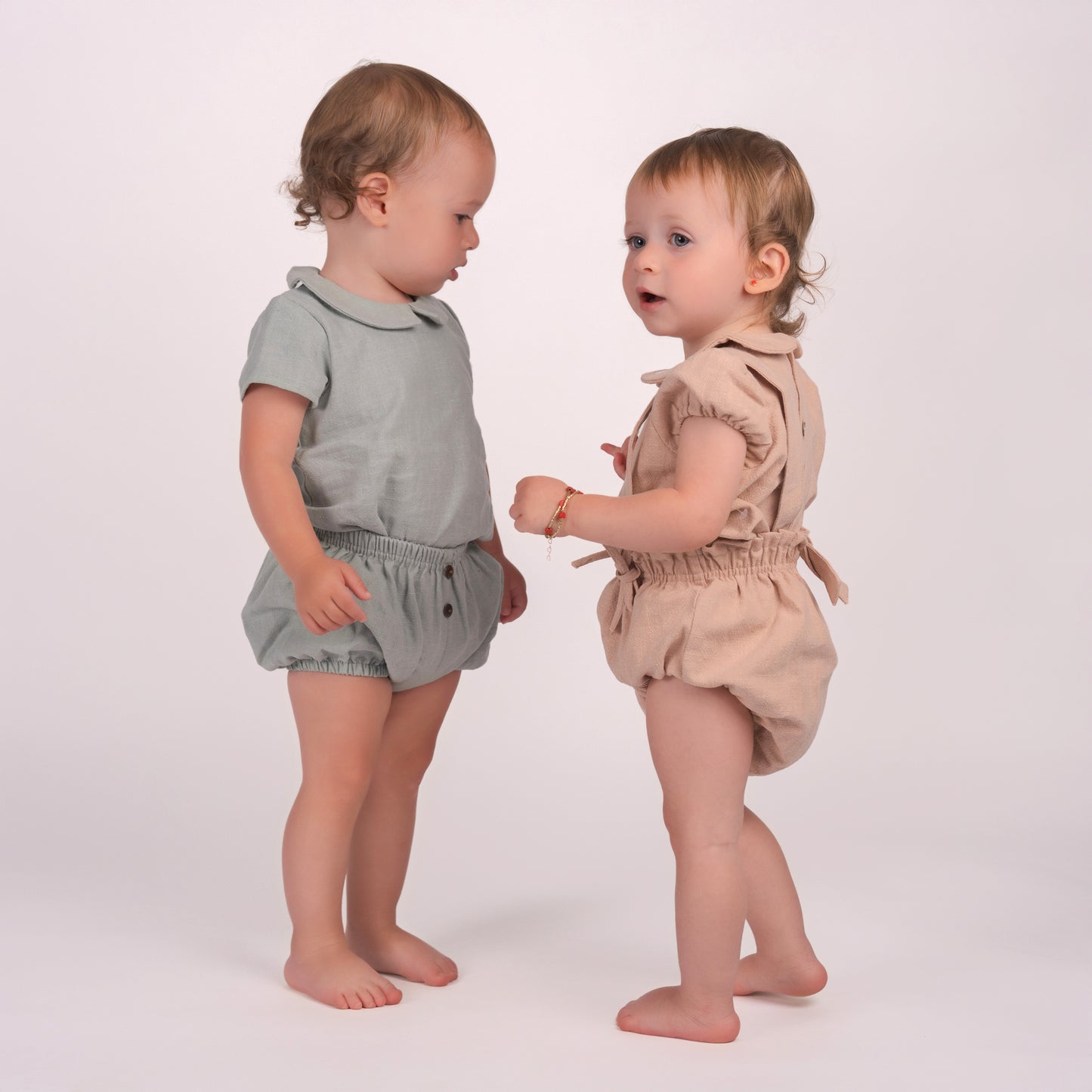 Rompp Textured Baby Boy 2 Pc Set