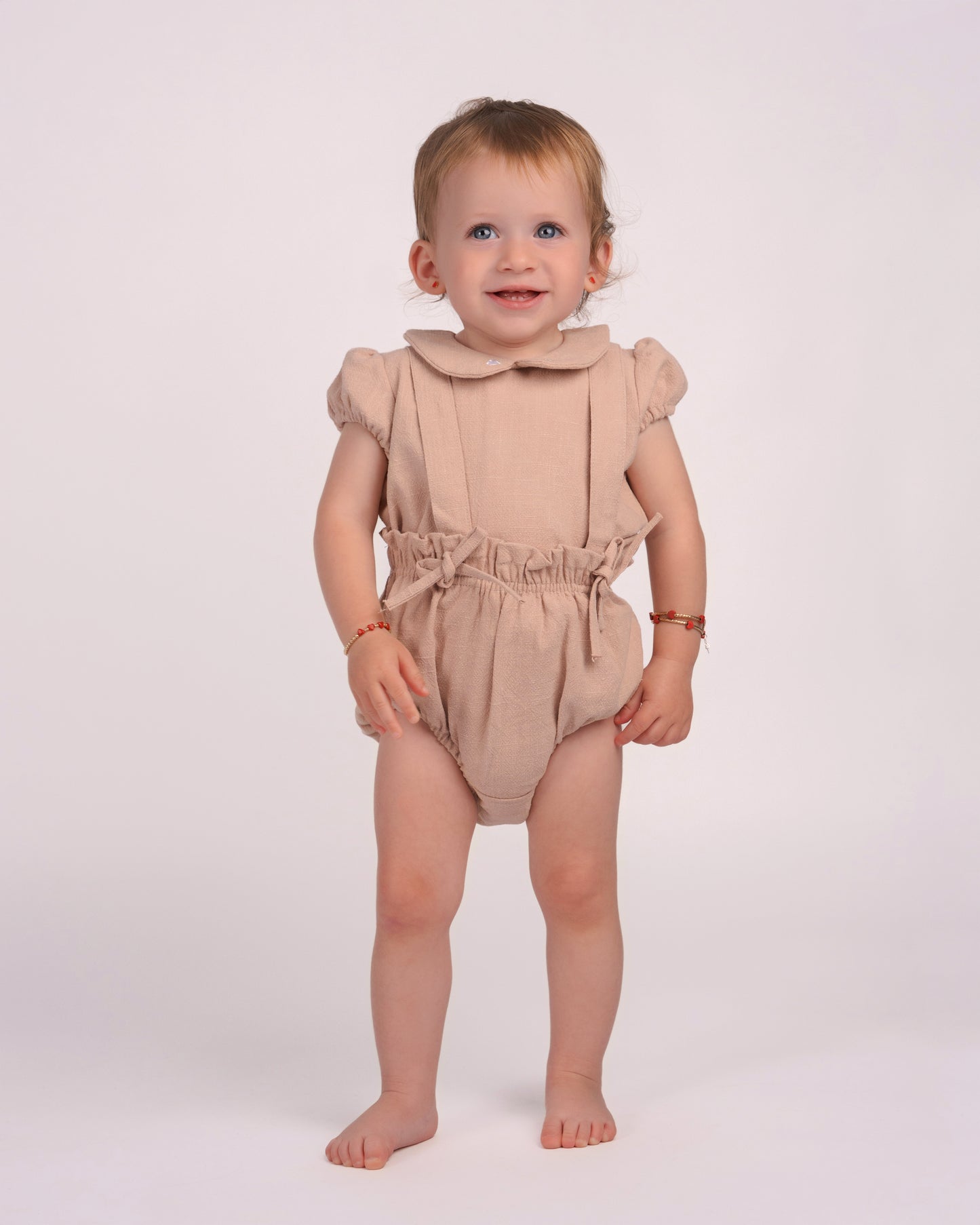 Rompp Textured Baby Girl 2 Pc Set