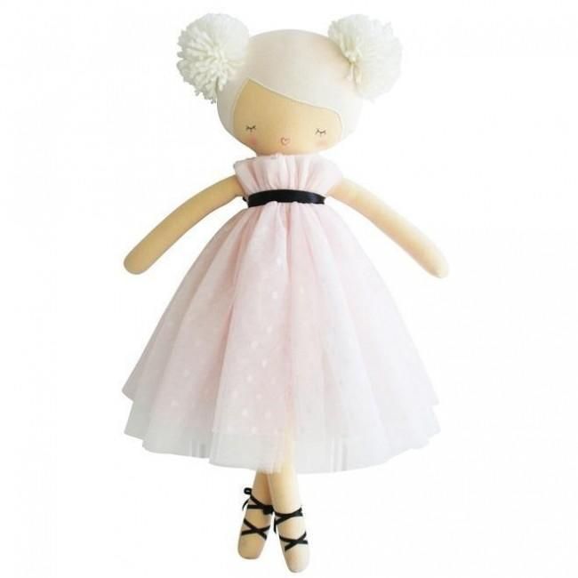 Alimrose Pom Pom Doll (Scarlet Pink)