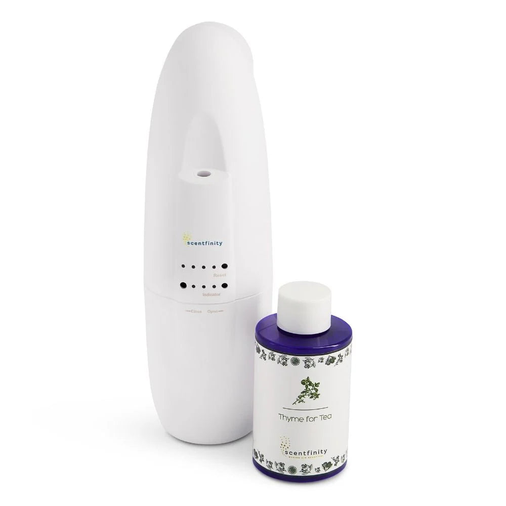 Scentfinity Junior Plug-in Scent Diffuser Combo Gift Box (Bluetooth, Thyme for Tea)