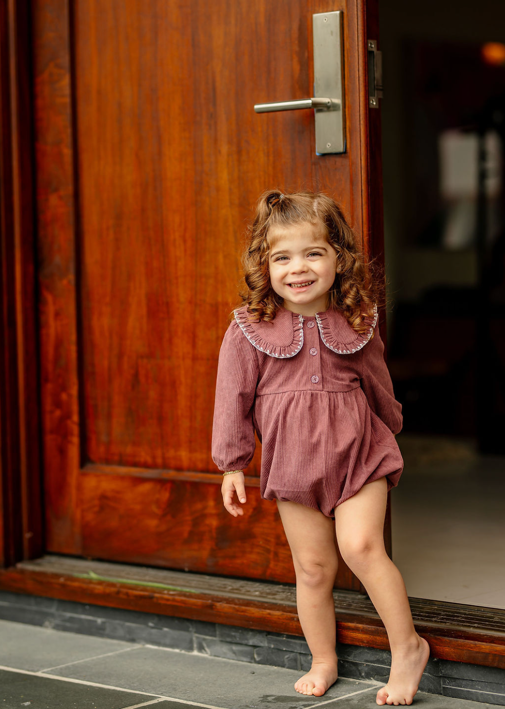Jolie Cord Romper