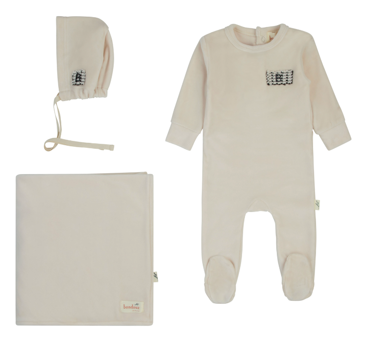 Bondoux Knit Detail Full Set