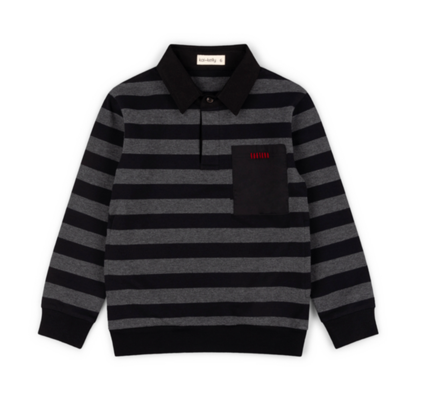 K&K Striped Polo