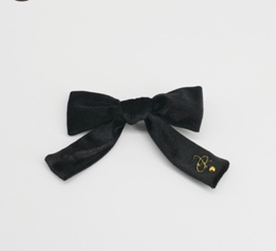 JellyBean Velvet Medium Bow