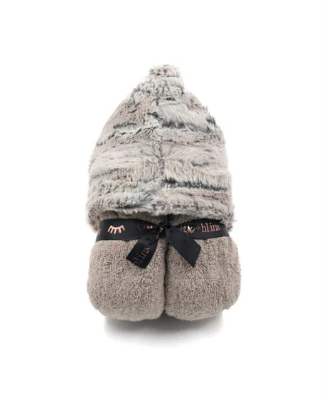 Winx+Blinx Snowflake Taupe Hooded Towel