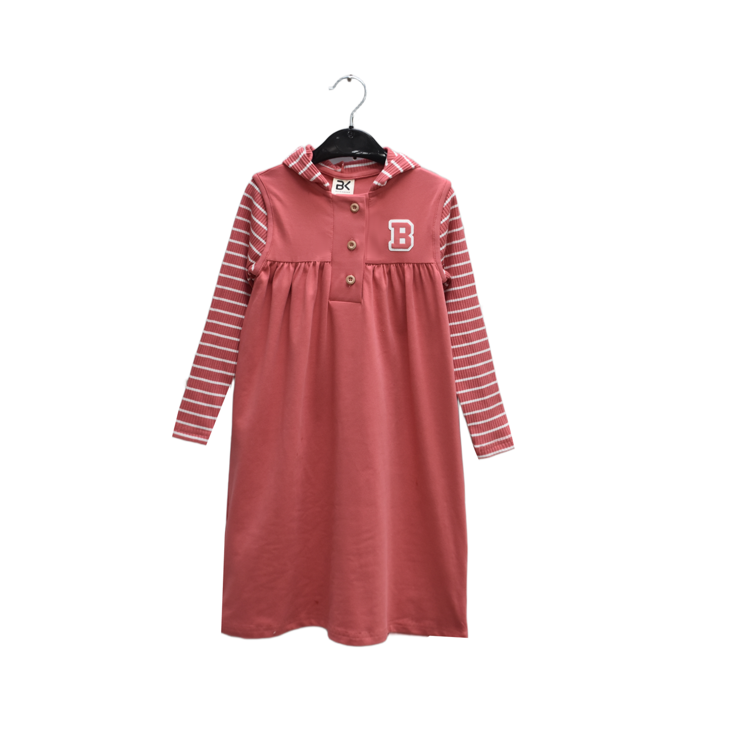 Buckingham Stripe Hoody Dress