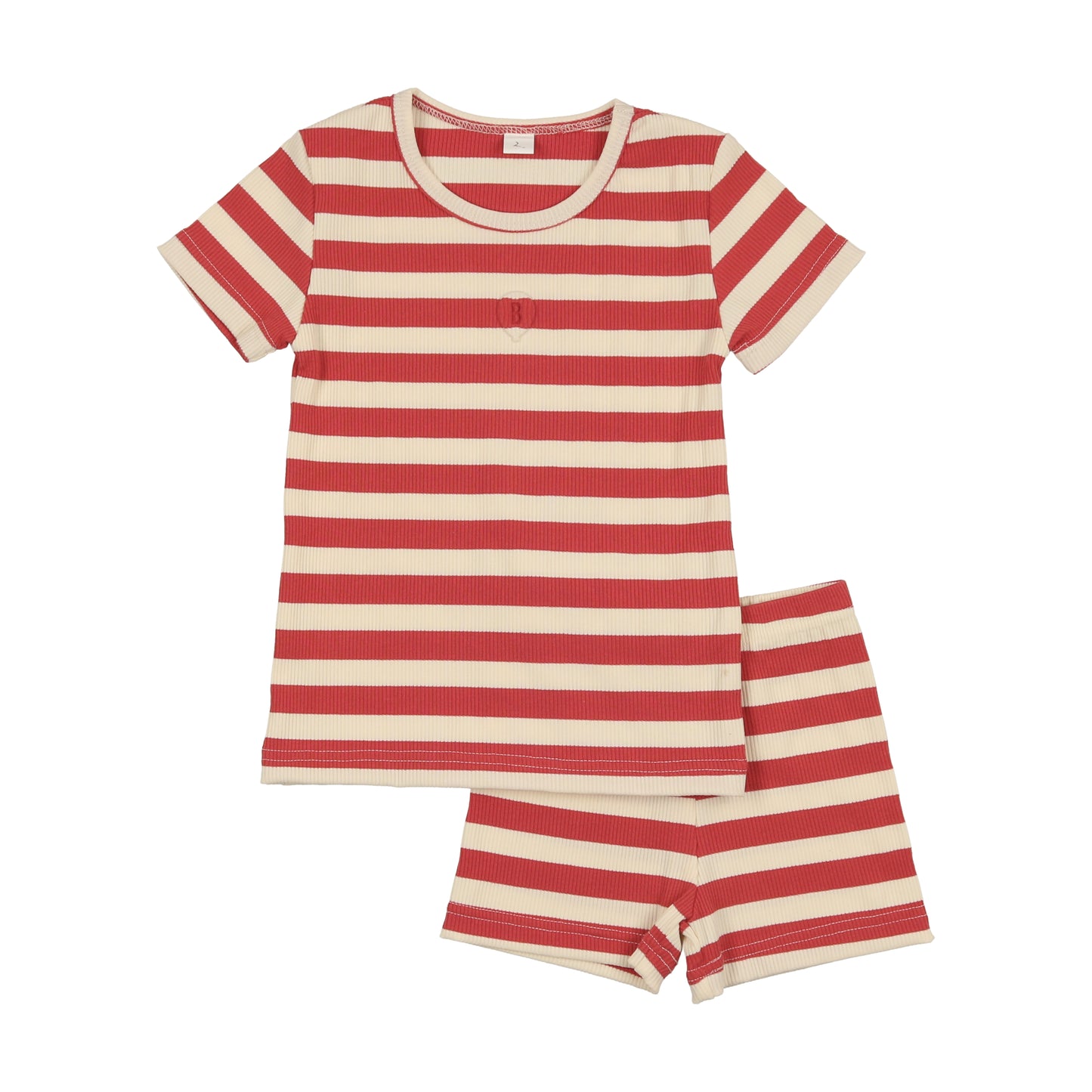 Bonjoy Short Sleeve Stripe Set (girl)