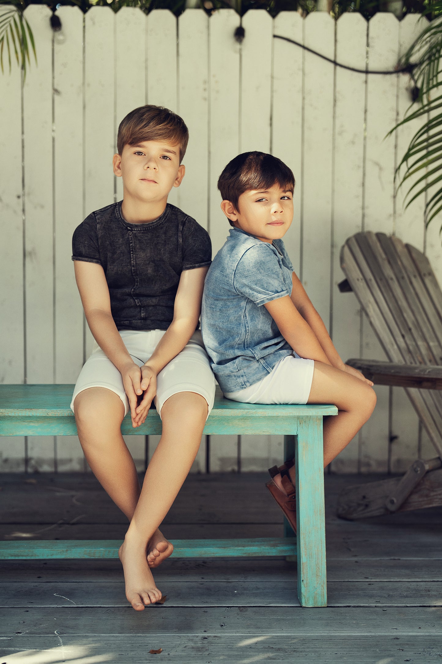 Teela Mineral Wash Boys Top