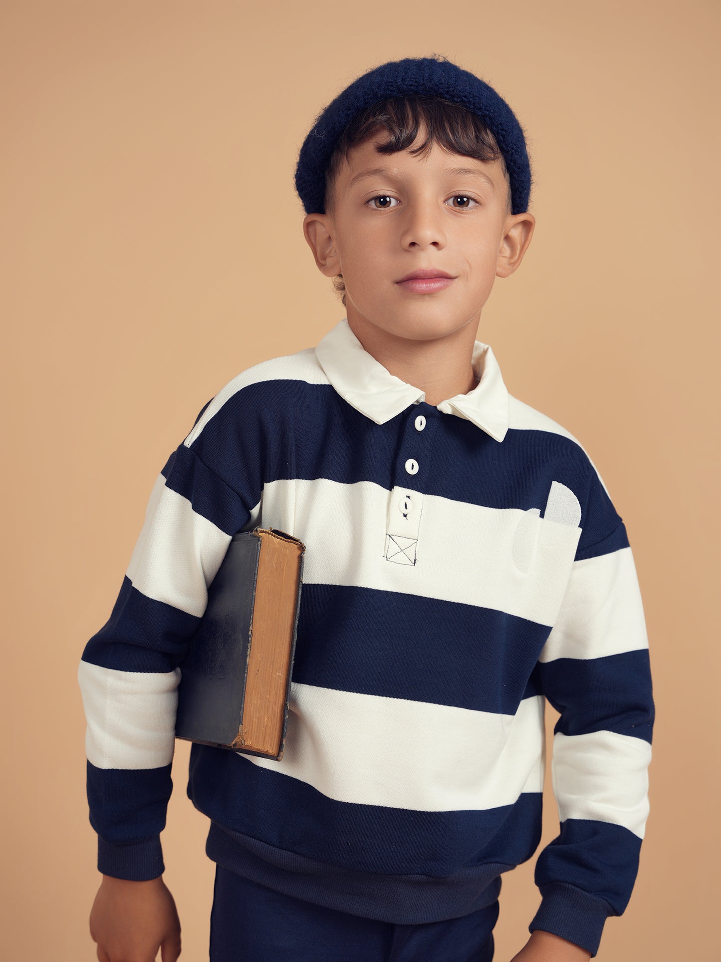 Teela Stripe Boy Polo