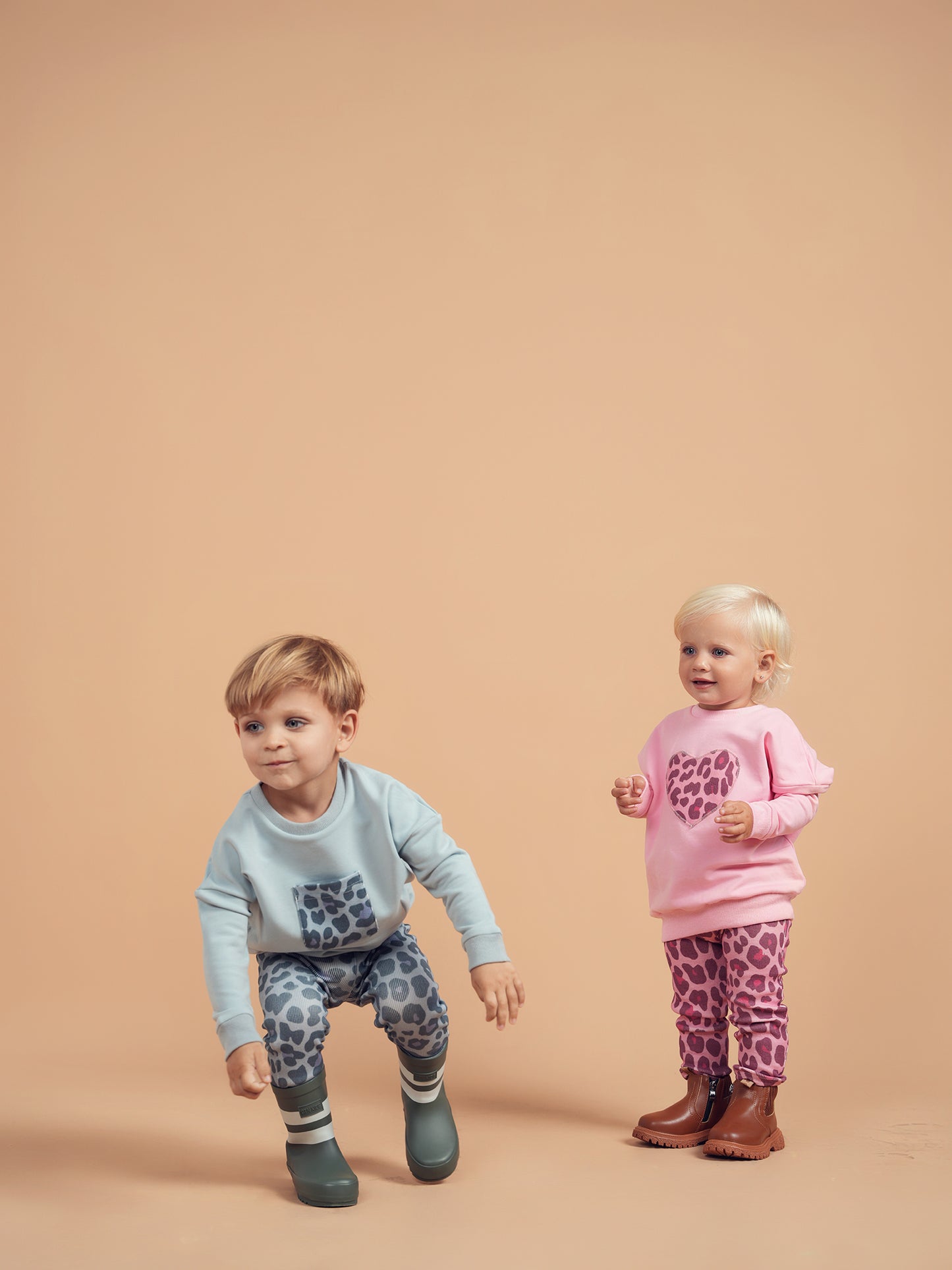 Teela Leopard Baby Girl Set
