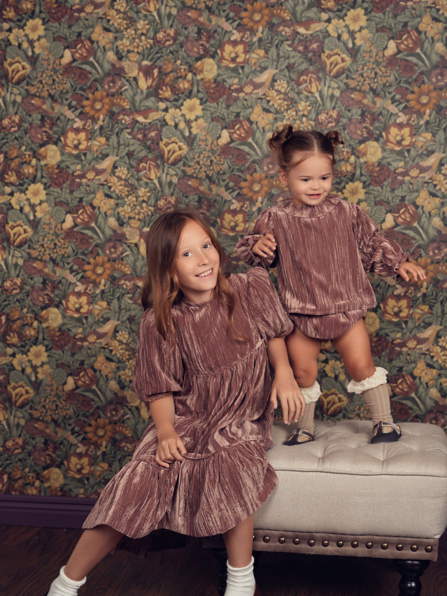 Teela Crushed Velvet Dress
