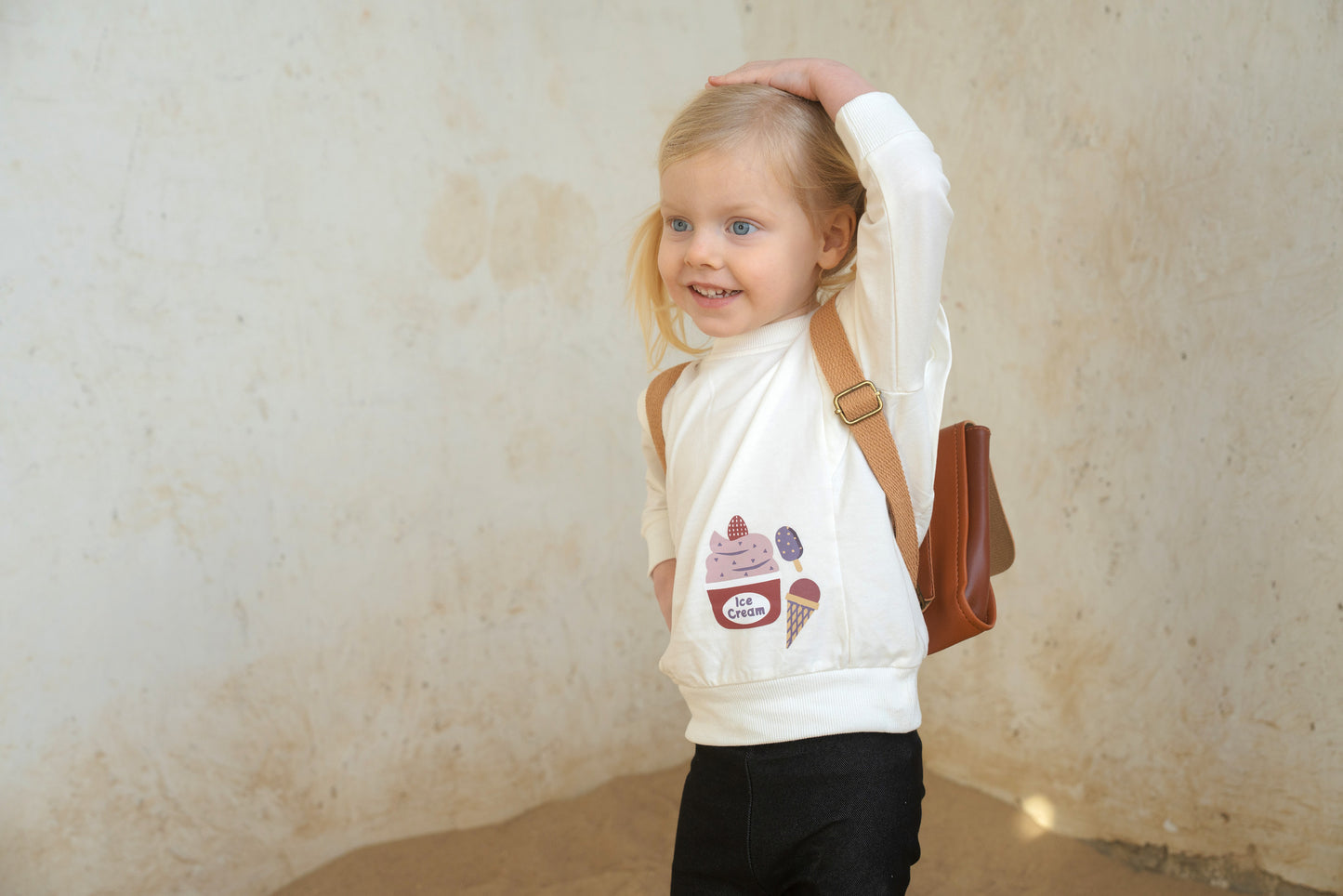 Bondoux Ice Cream Print 2pc Set