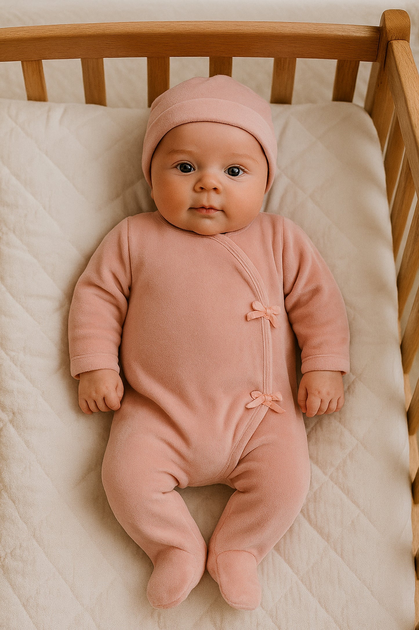 Maniere Velour Wrap Girls 3pc Set