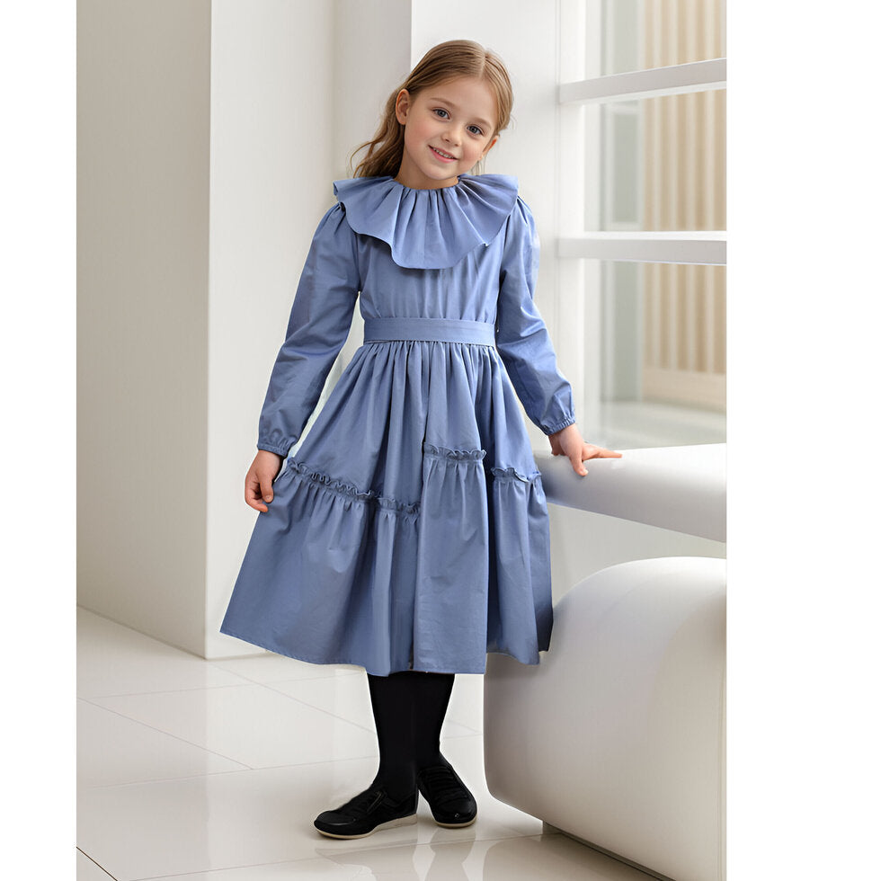 Buckingham Violet Dress