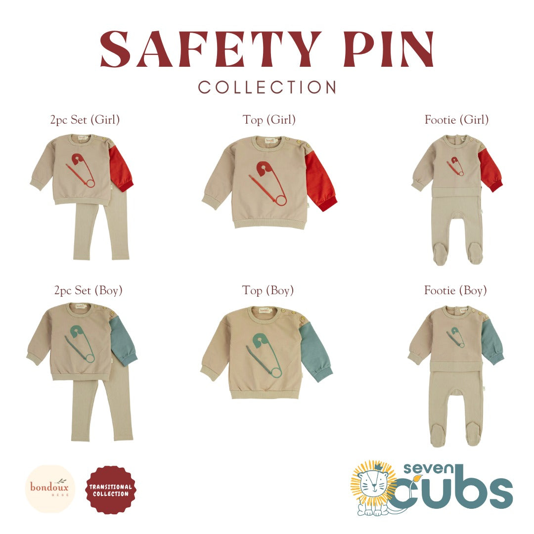 Bondoux Safety Pin Footie