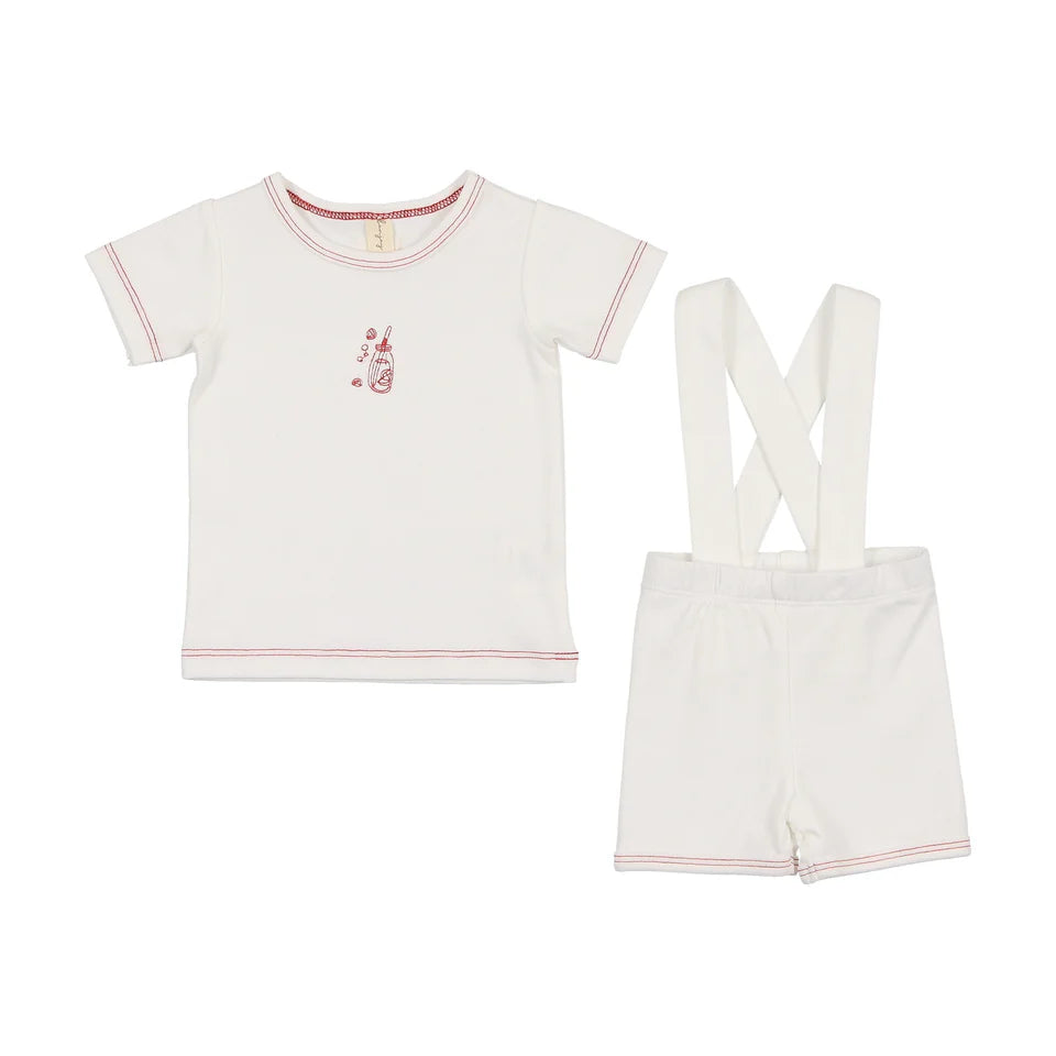 Bonjoy Lemonade Suspender Set (girl)