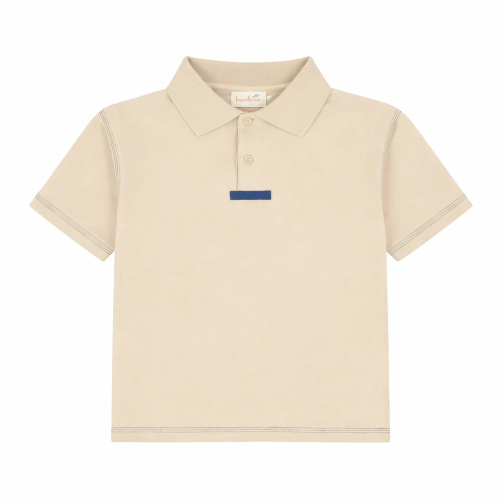 Bondoux Leather Patch Polo