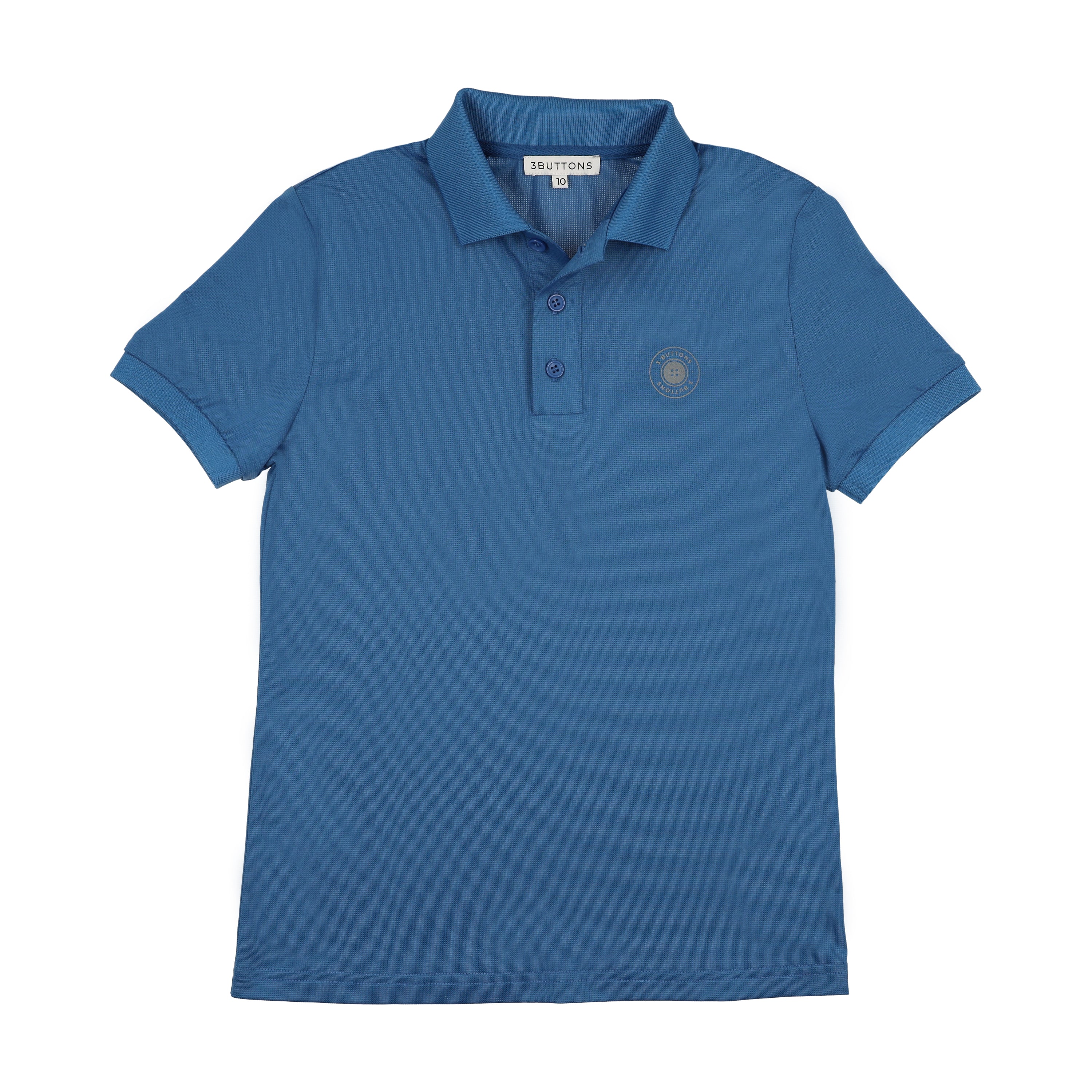 3 Buttons SS26 Classic Sport Polo | Seven Cubs