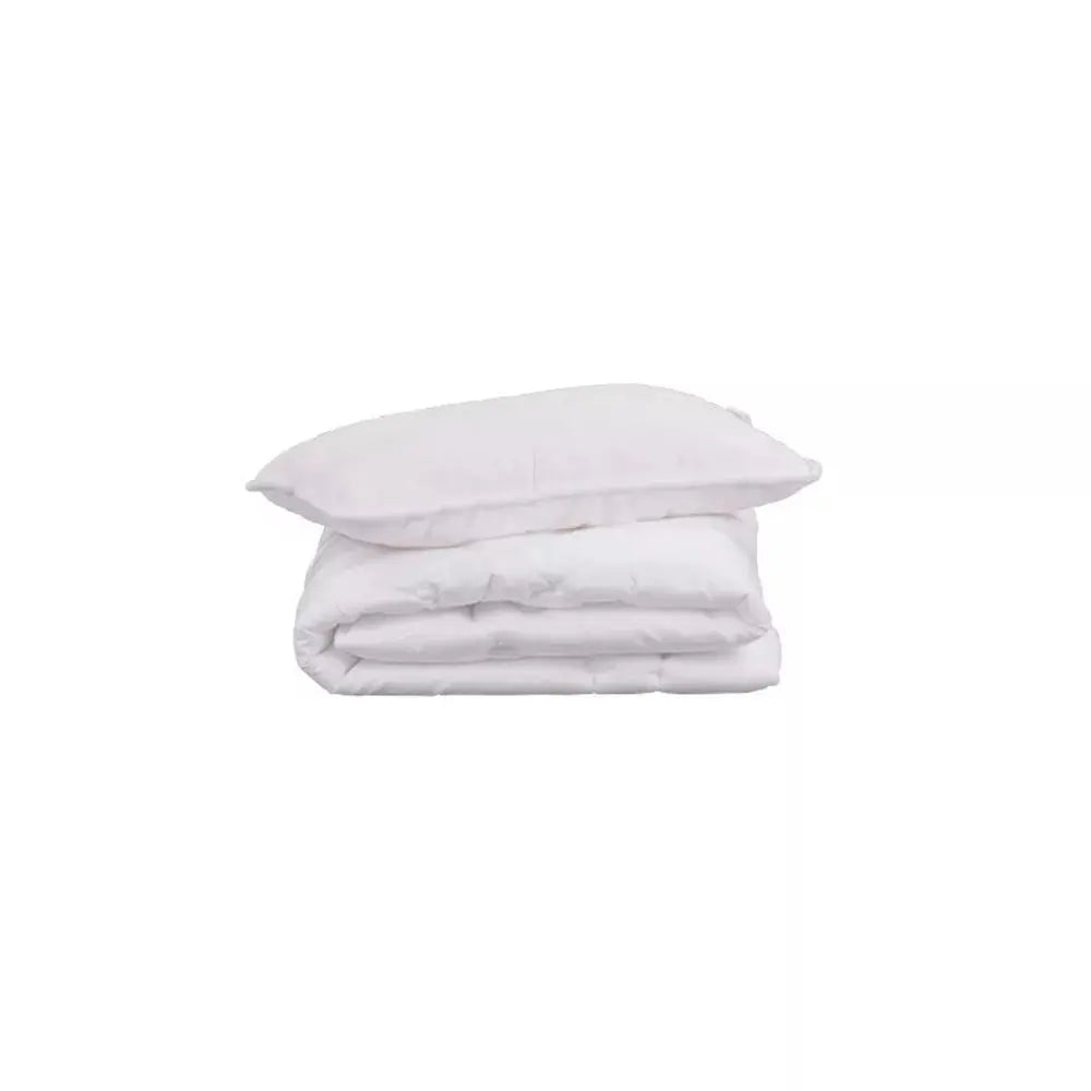 Effiki Duvet & Pillow Hypoallergenic Set (White, 61"x80")