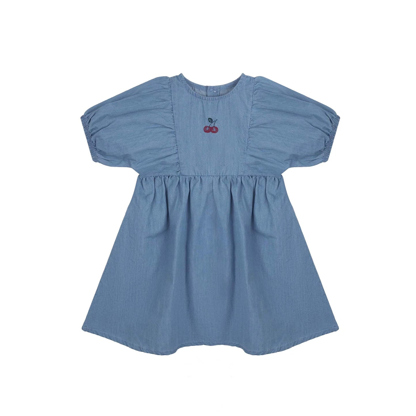 Tricot Denim Dress