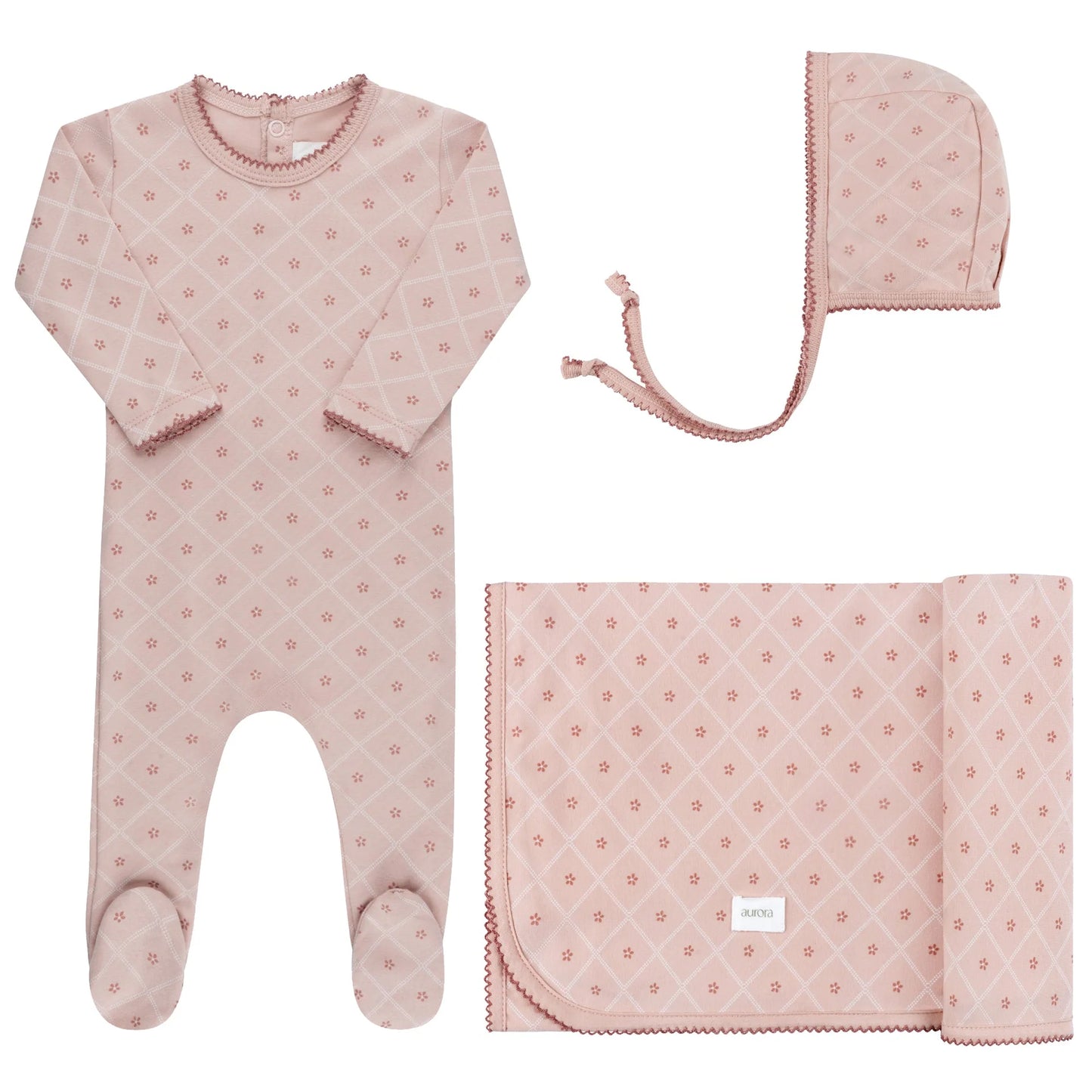 Aurora Diamond Print Take Me Home Set (girl)