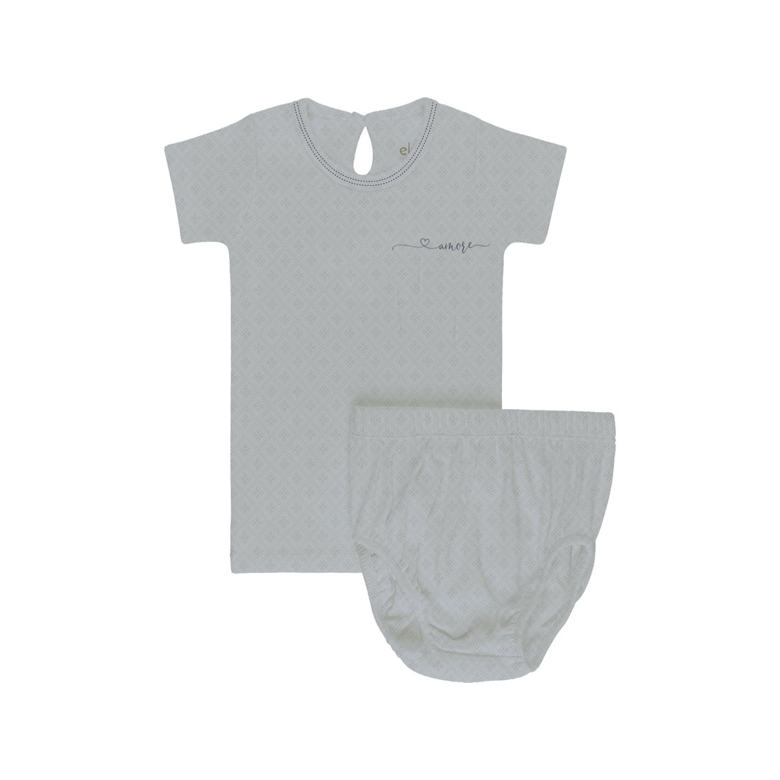 Ely's & Co Organic Amore Pointelle Set