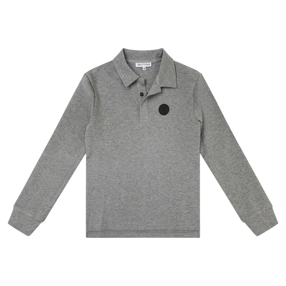 3 Buttons Sweatshirt Polo (AW)