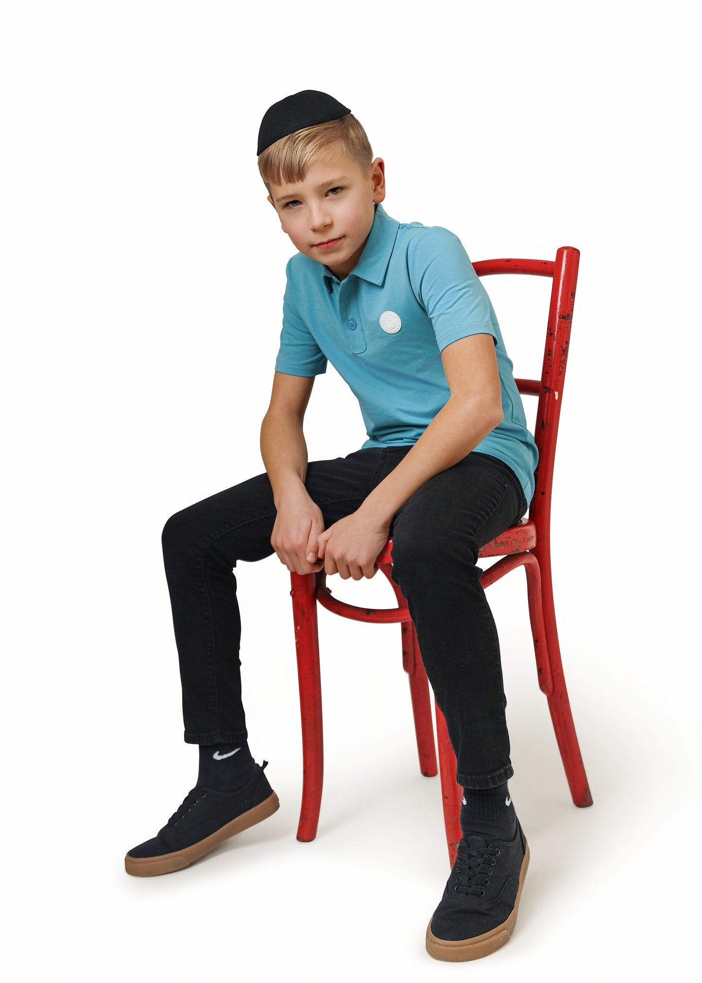 3 Buttons Round Edge Polo