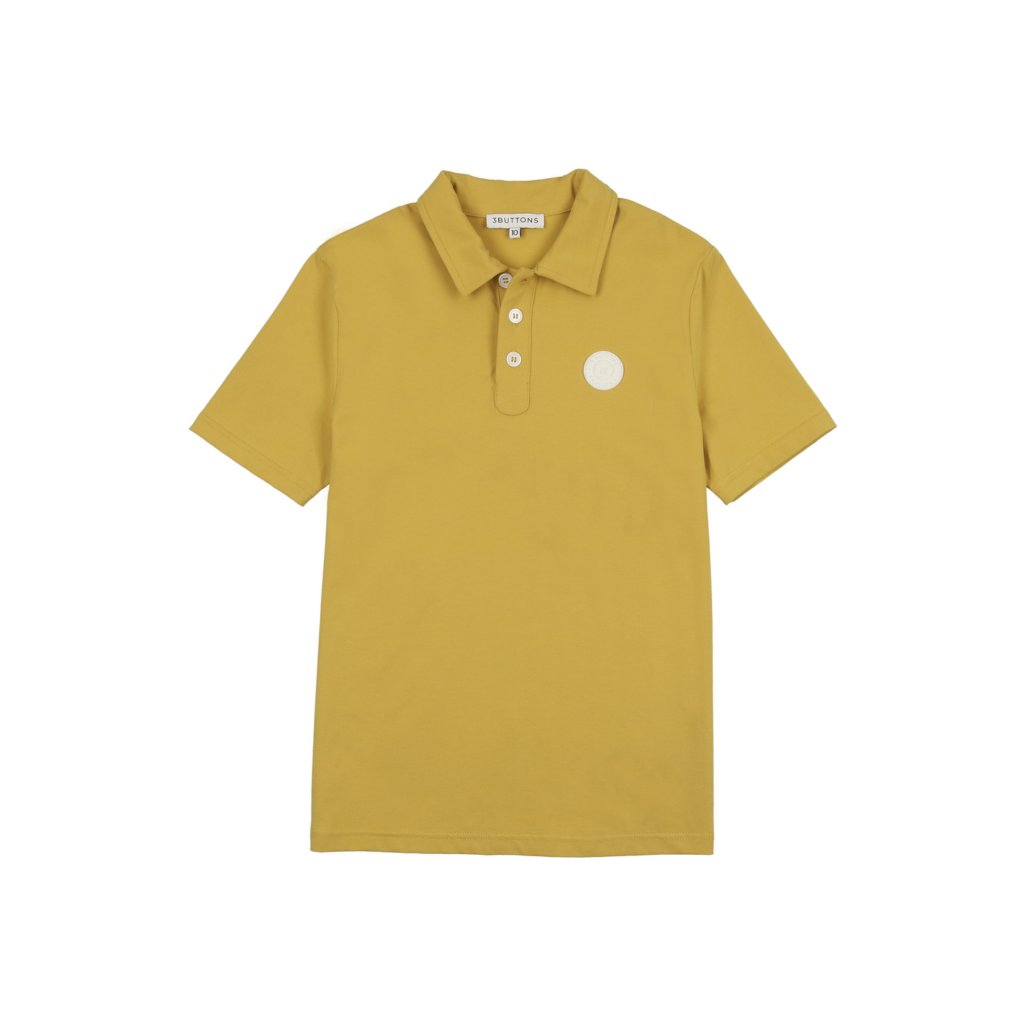 3 Buttons Round Edge Polo