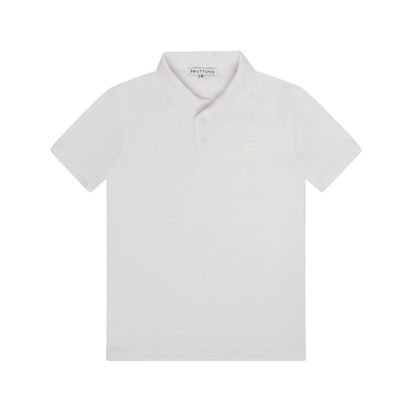 3 Buttons Round Edge Polo