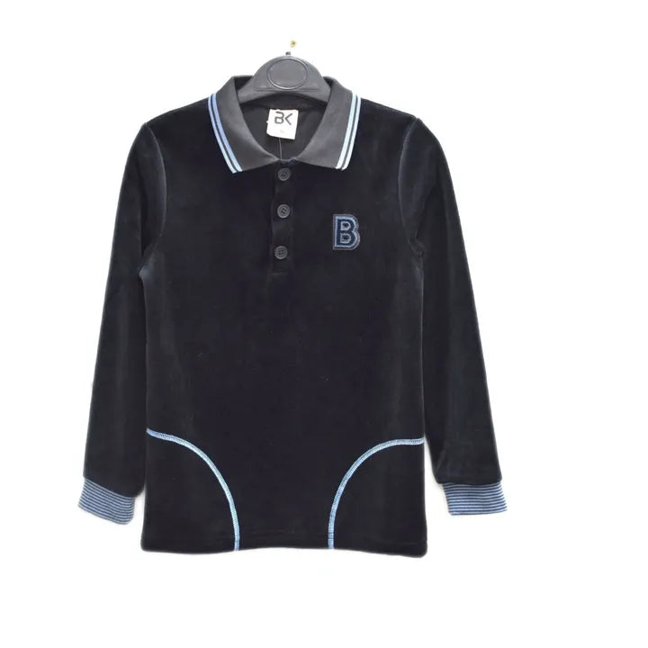 Buckingham Velour Logo Polo