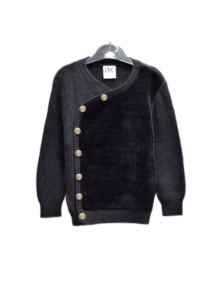 Buckingham Cord Side Sweater