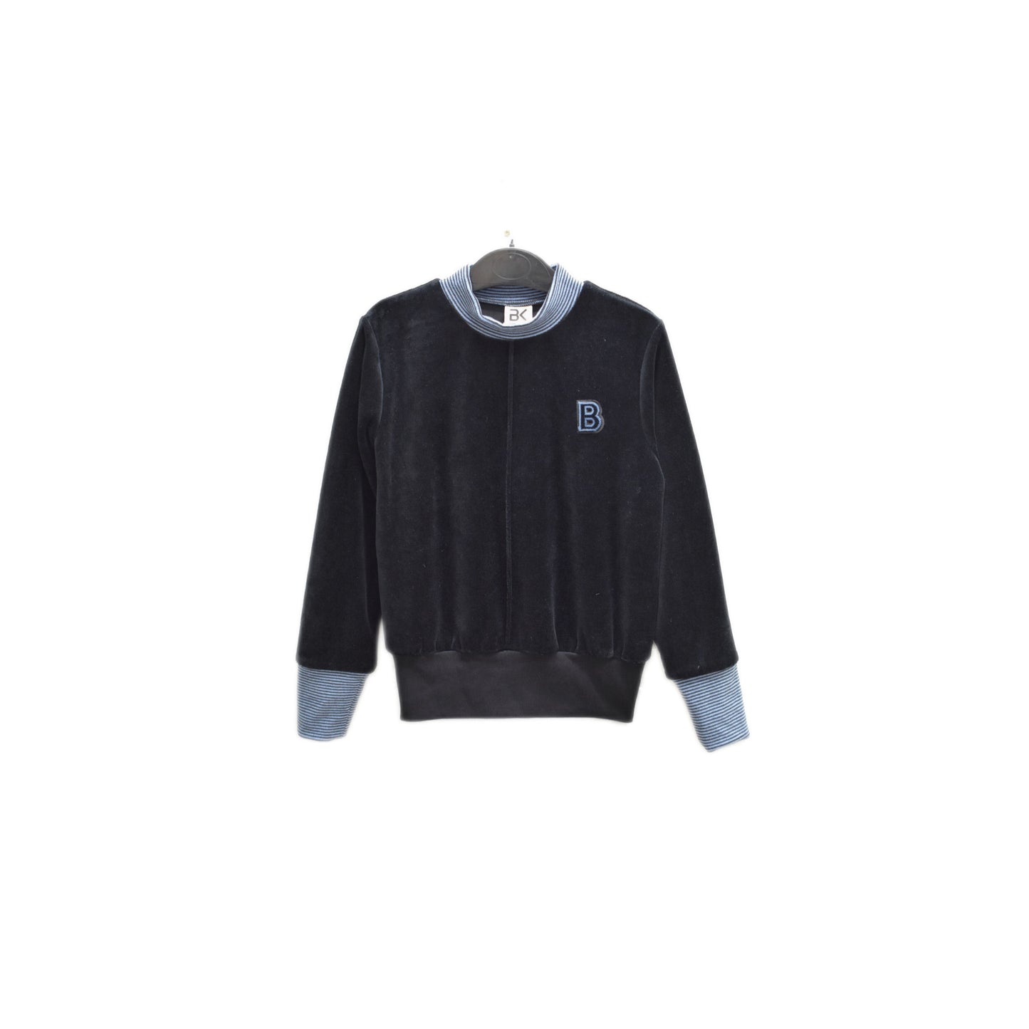 Buckingham Velour Logo Teen Top