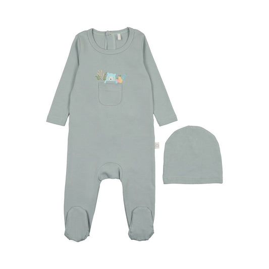 Pouf Teddy Pocket Footie