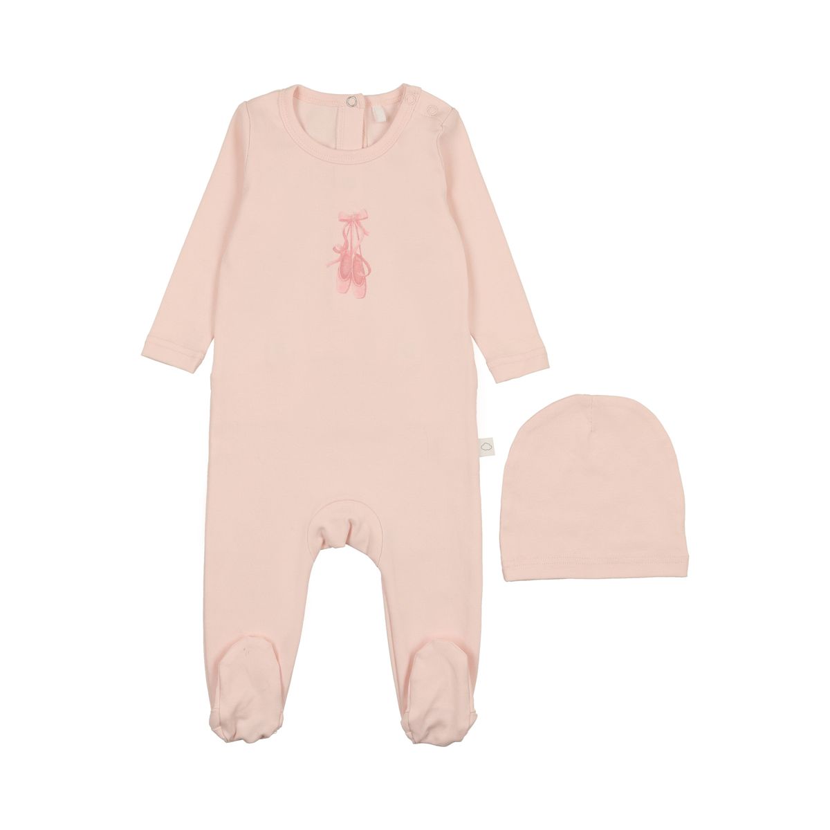 Pouf Ballet Slippers Footie