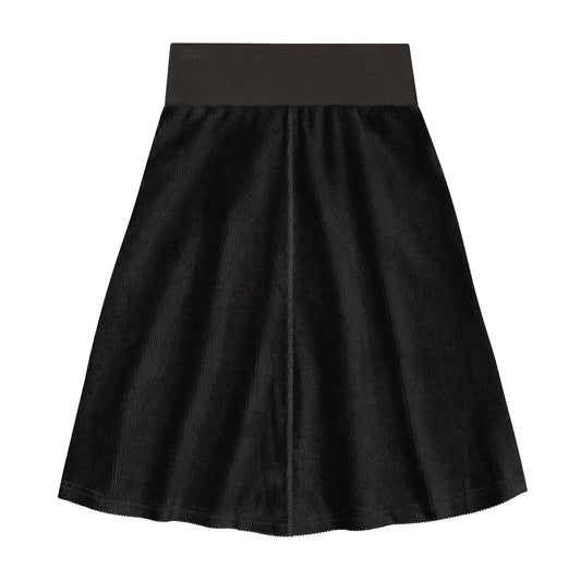 Buckingham Rib Velour Skirt - Short Girl