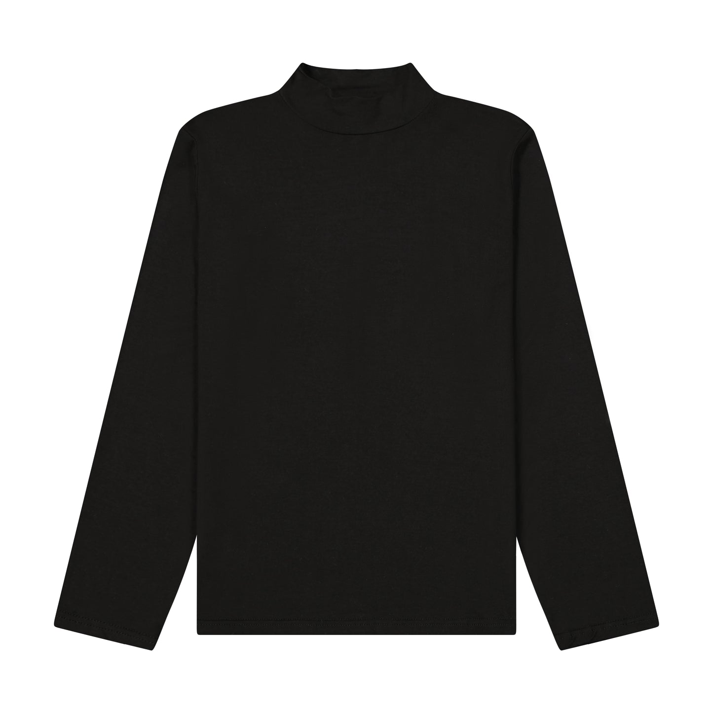 Harti Shells Modal Mock Neck, Long Sleeve