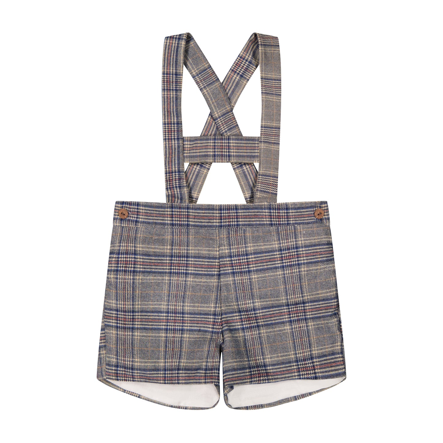 Ancar Plaid Overalls