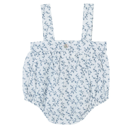 Bondoux Waffle/floral Short Romper