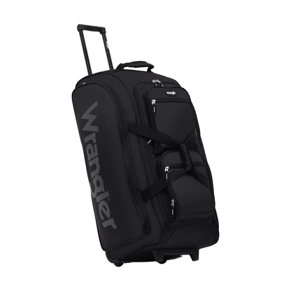 Pre-order Wrangler Wesley 30-Inch Rolling Duffel Bag (Black)