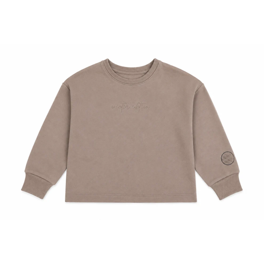 Bondoux Sherpa Embroidery Girls Top