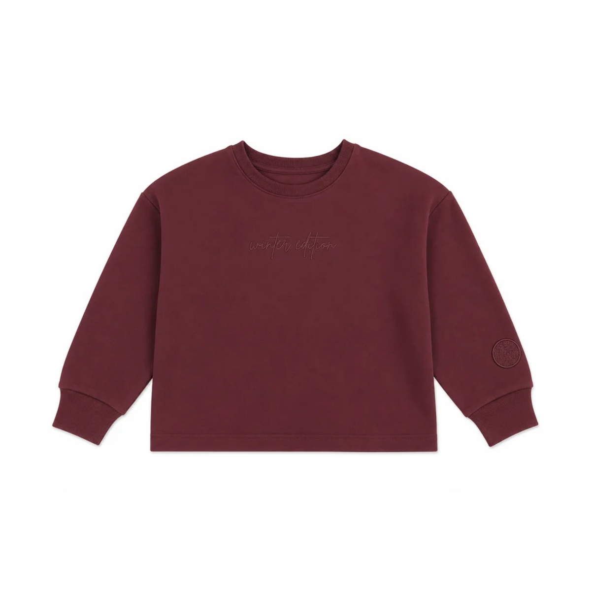 Bondoux Sherpa Embroidery Girls Top