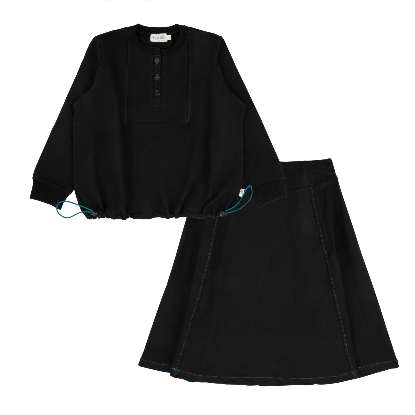 Bondoux Teal Detail Preteen Set