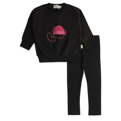 Bondoux Simple Corduroy Toddler 2 Piece Set