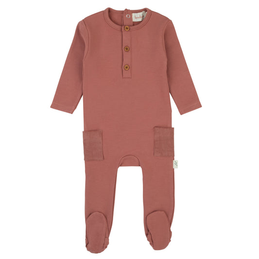 Bondoux Corduroy Cotton Footie